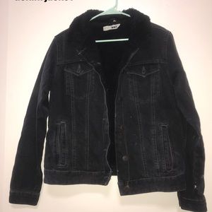 Topshop Black denim jacket